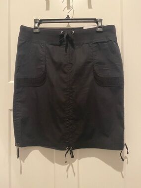 Chico's Zenergy Woven Collection Devon Drawstring Skirt